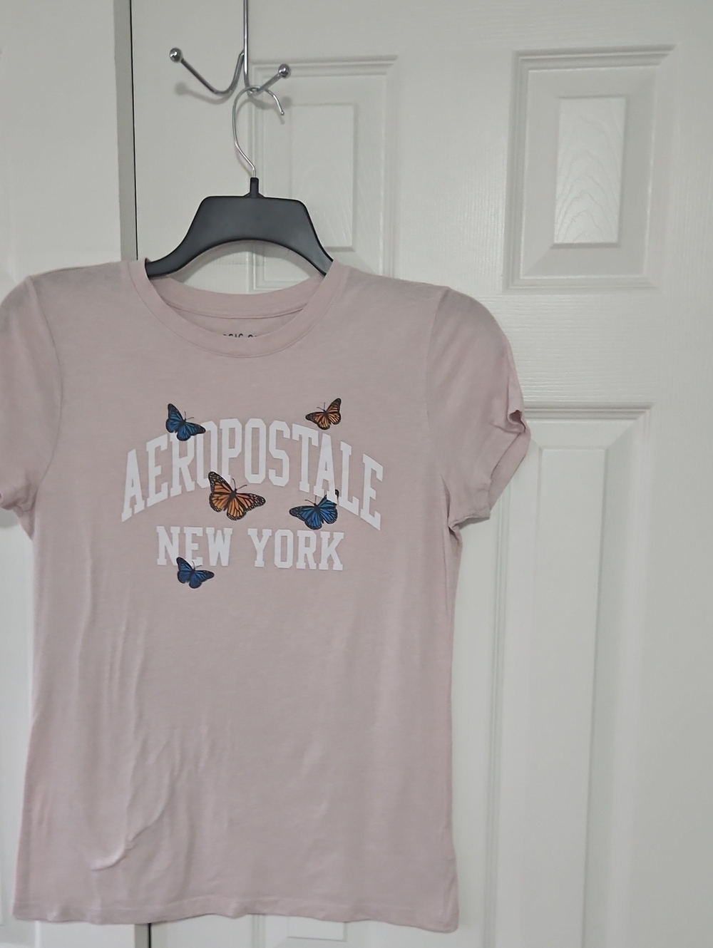 Aeropostale Light Pink Classic Crew T‑Shirt